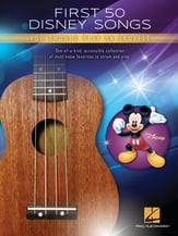 First 50 Disney Songs You Should Play on Ukulele Guitar and Fretted sheet music cover